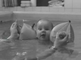 Zwemles voor baby's van 4 maanden